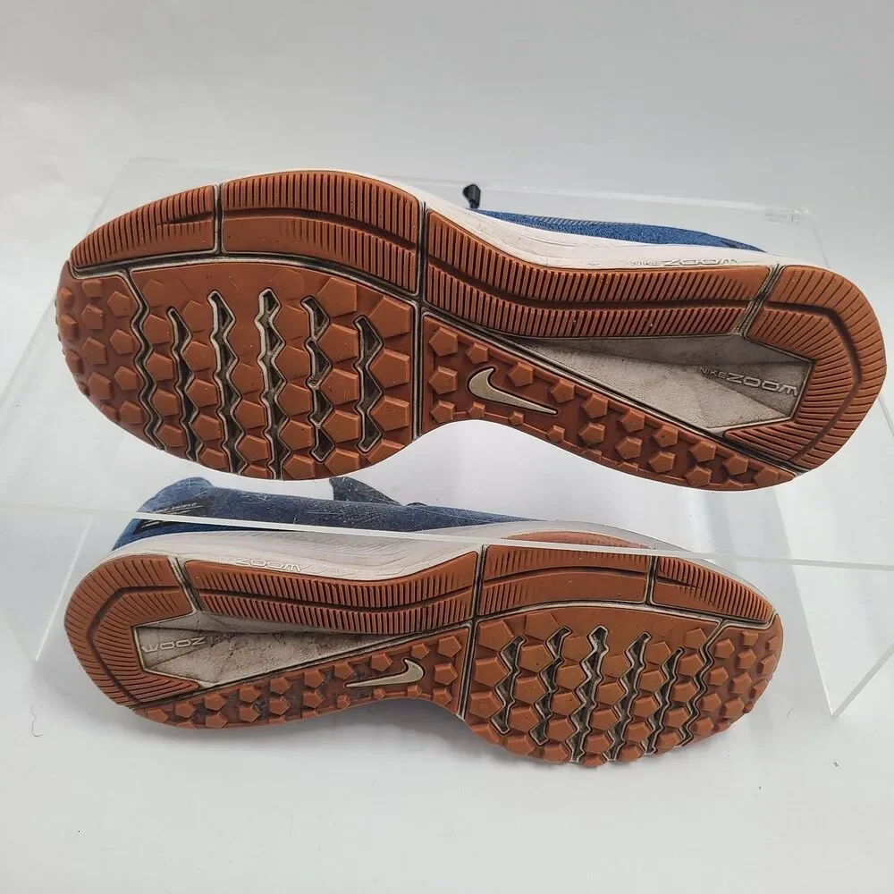 Men’s Size 13 Nike Zoom Winflo 5 Shield Water Repellent A01572-002 Blue 1376